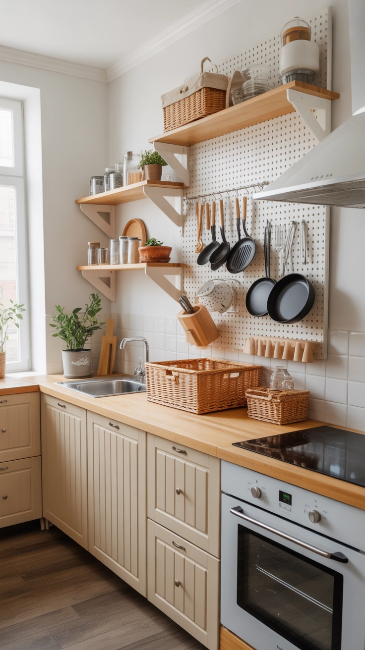 Pegboard Wall Organizer