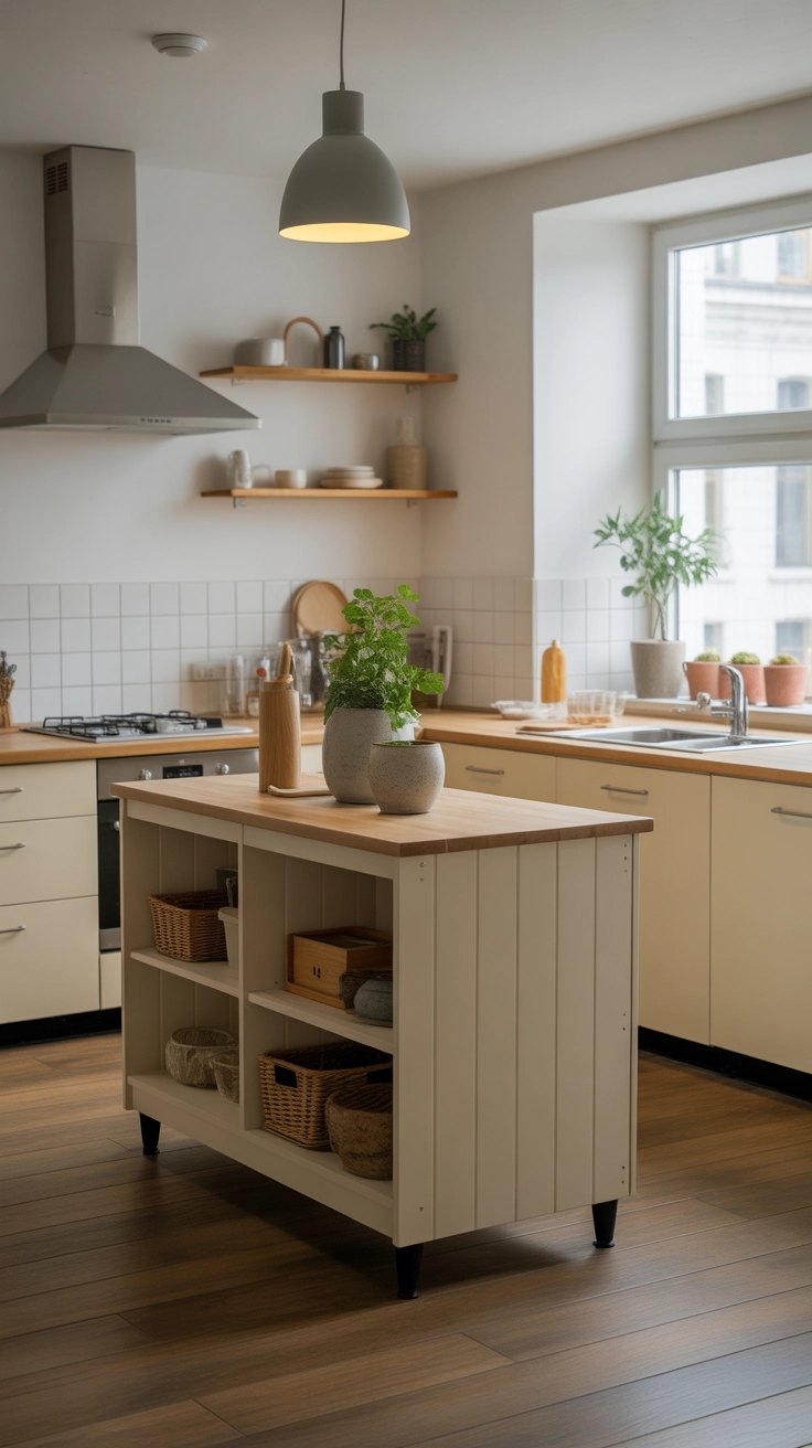 Multi-Functional Kitchen Island