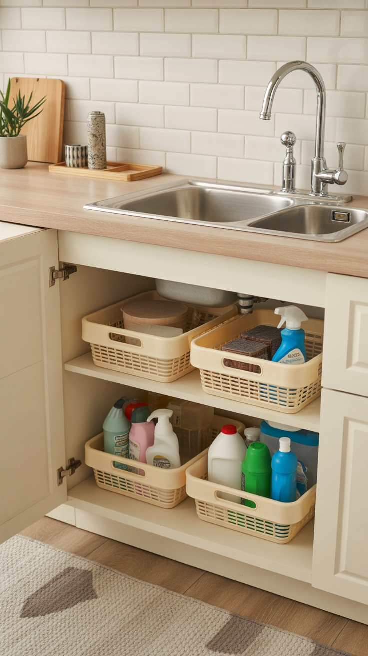 Under-sink cabinet 