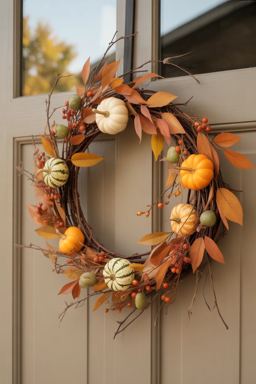 Autumn Wreaths for Your Front Door