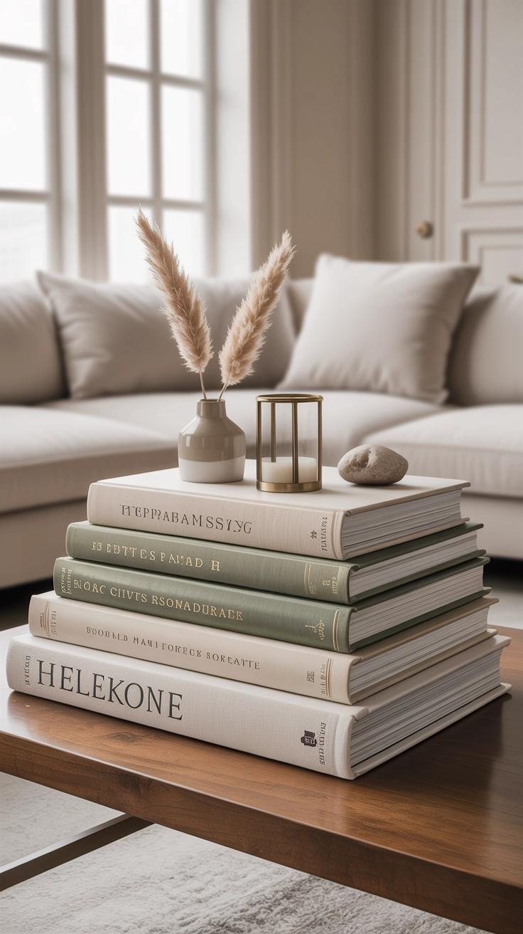 Stack Books for Height and Interest