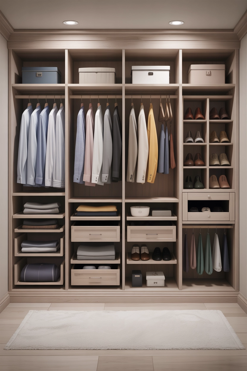 Separate Sections for a Stress-Free Setup