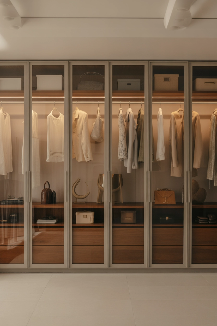 Glass Doors for a Polished Look