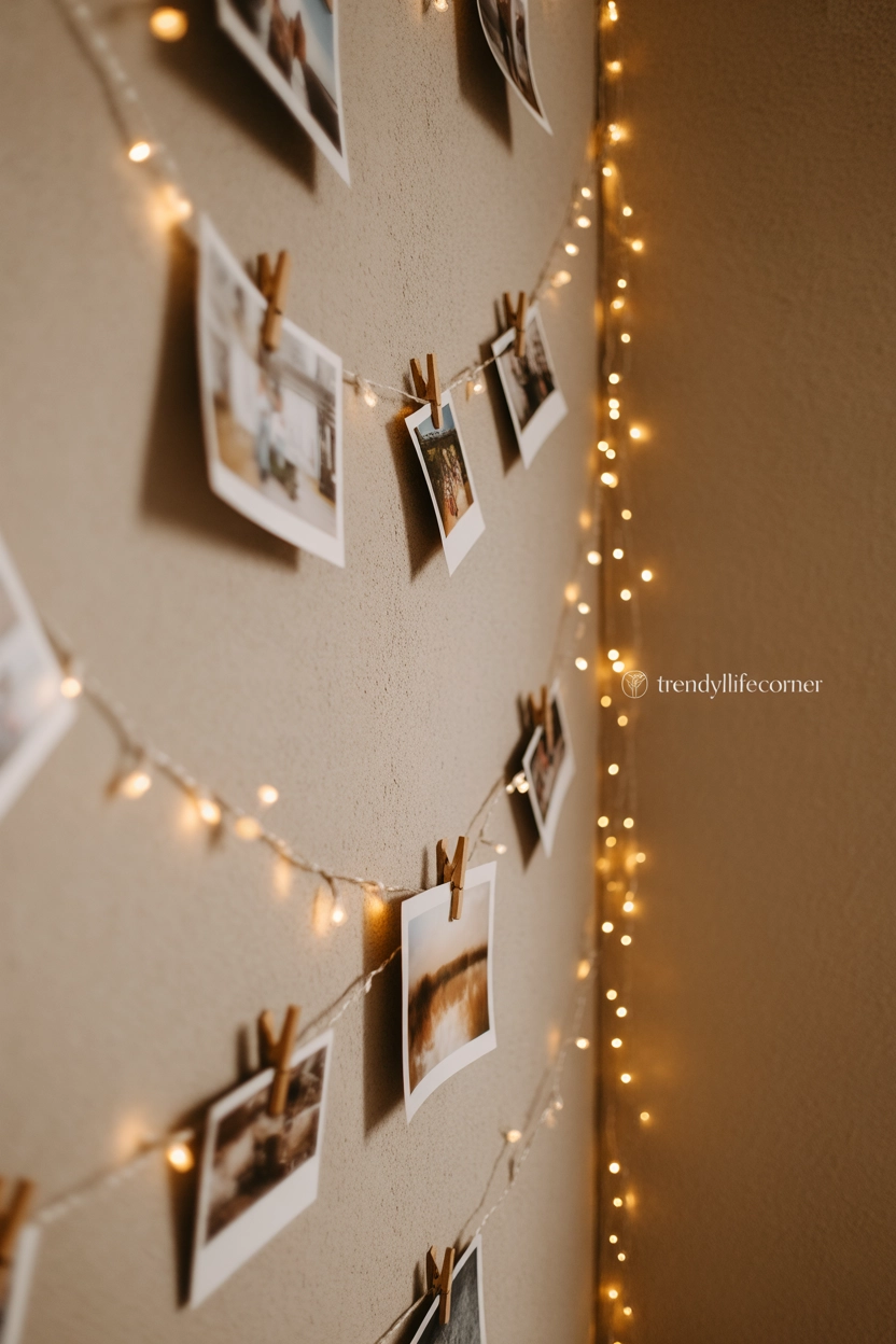 DIY Photo String Lights