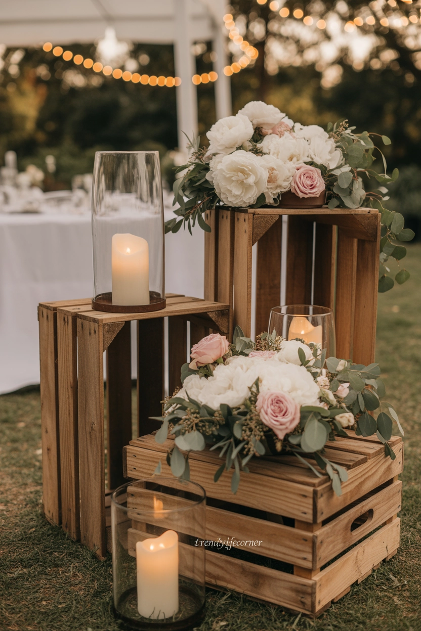 Wooden Crate Displays