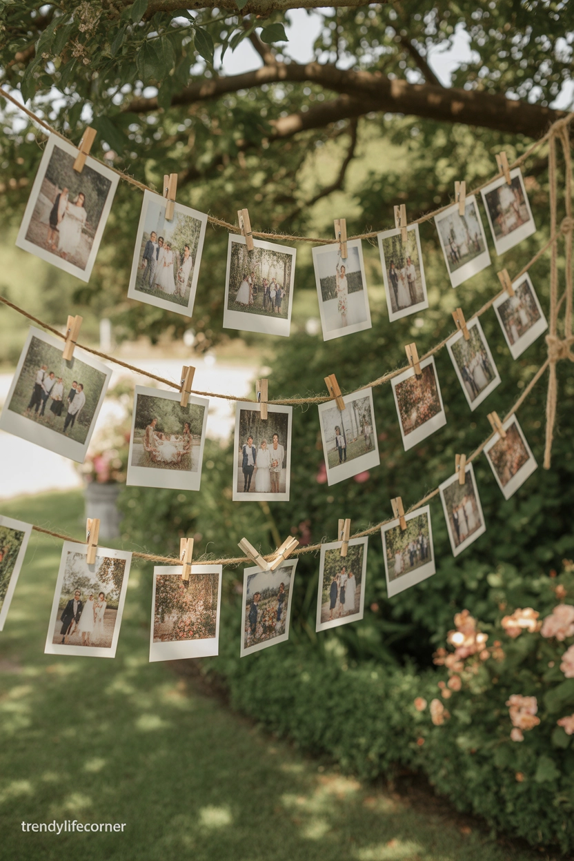 DIY Photo Display with Twine