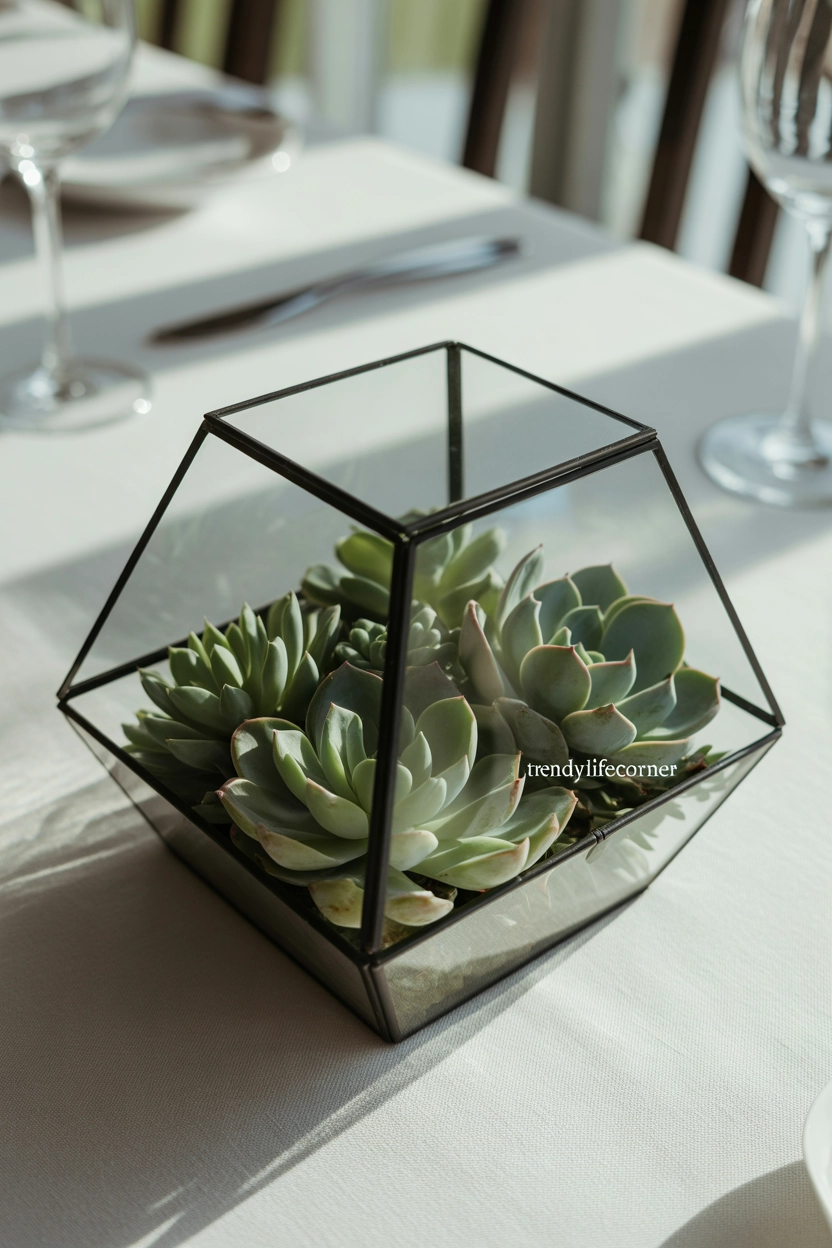 Terrarium Style Centerpiece