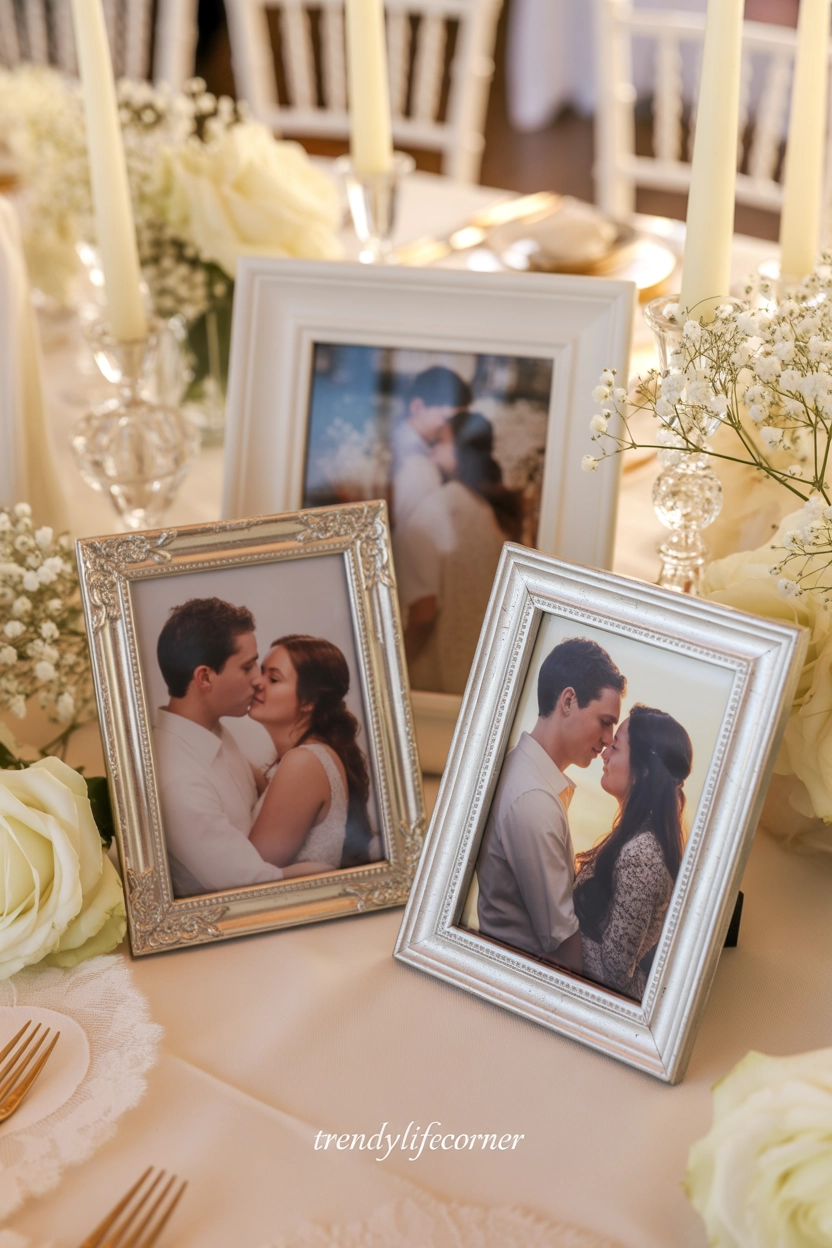 Personalized Photo Frame Centerpiece