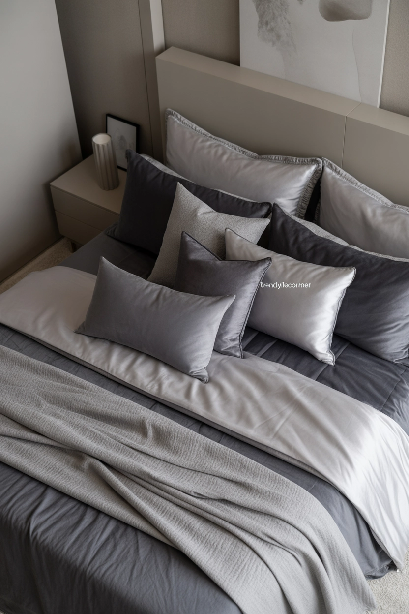 Layer Different Shades of Grey