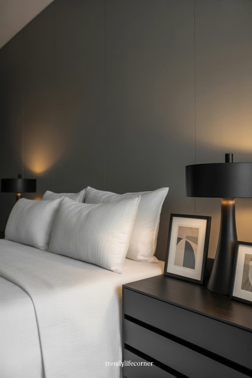 Grey with Black Touch for Modern Style