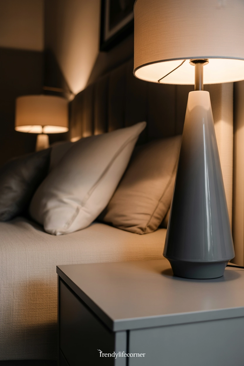 Grey Lighting for a Relaxing Mood