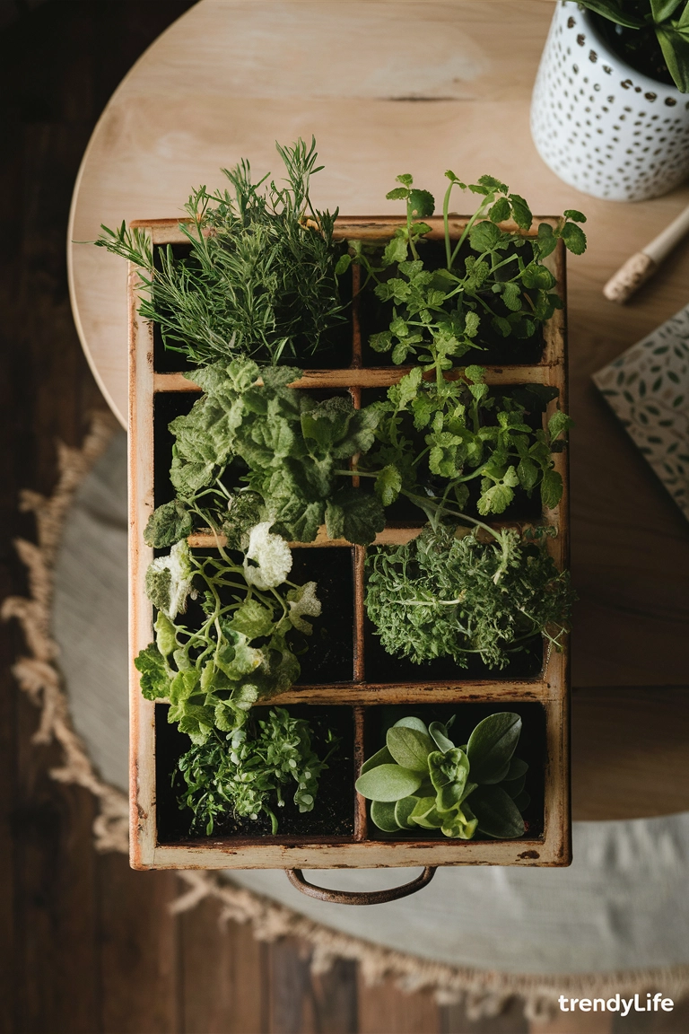 Drawer Herb Garden