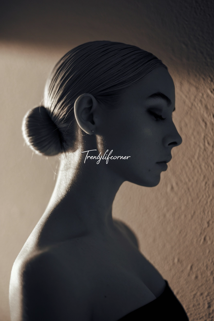 Minimalist Clean French Twist