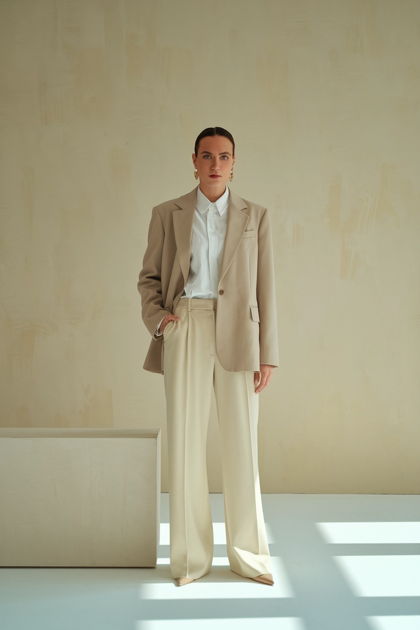 Neutral Colors Are the Base of Old Money Outfit