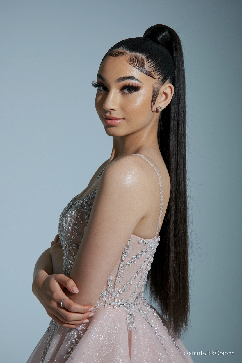 Sleek High Ponytail