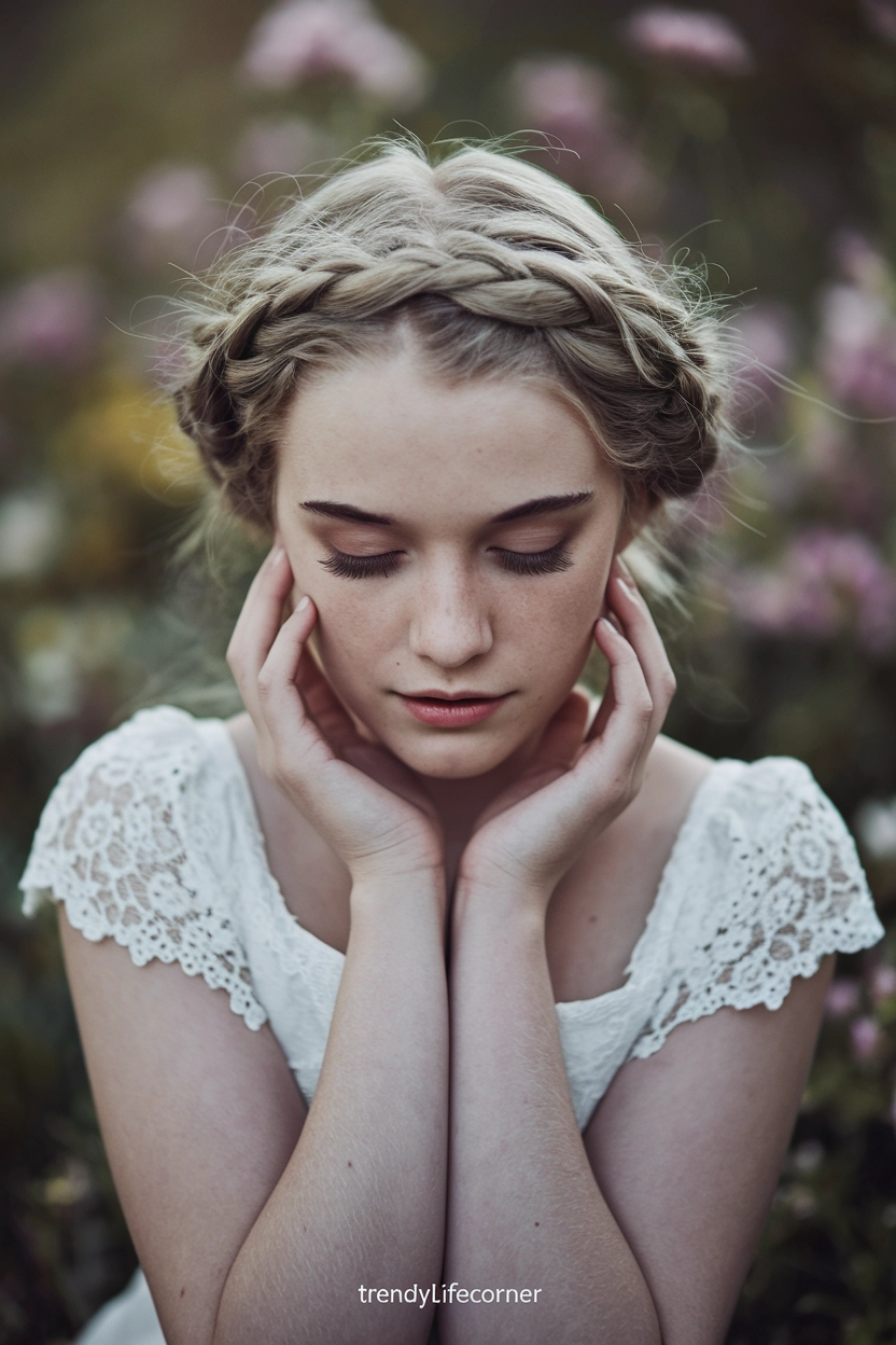 Braided Crown Style