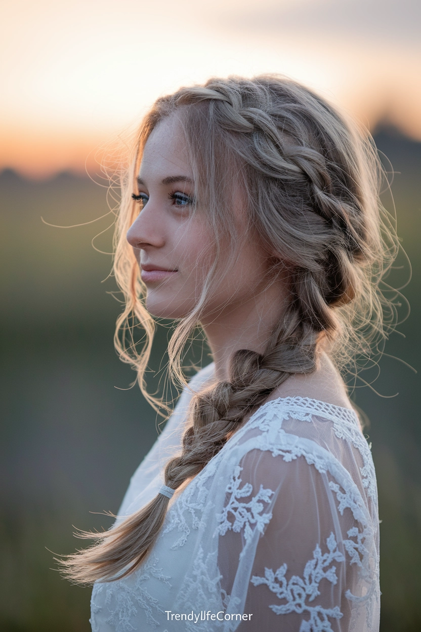 Loose Side Braid