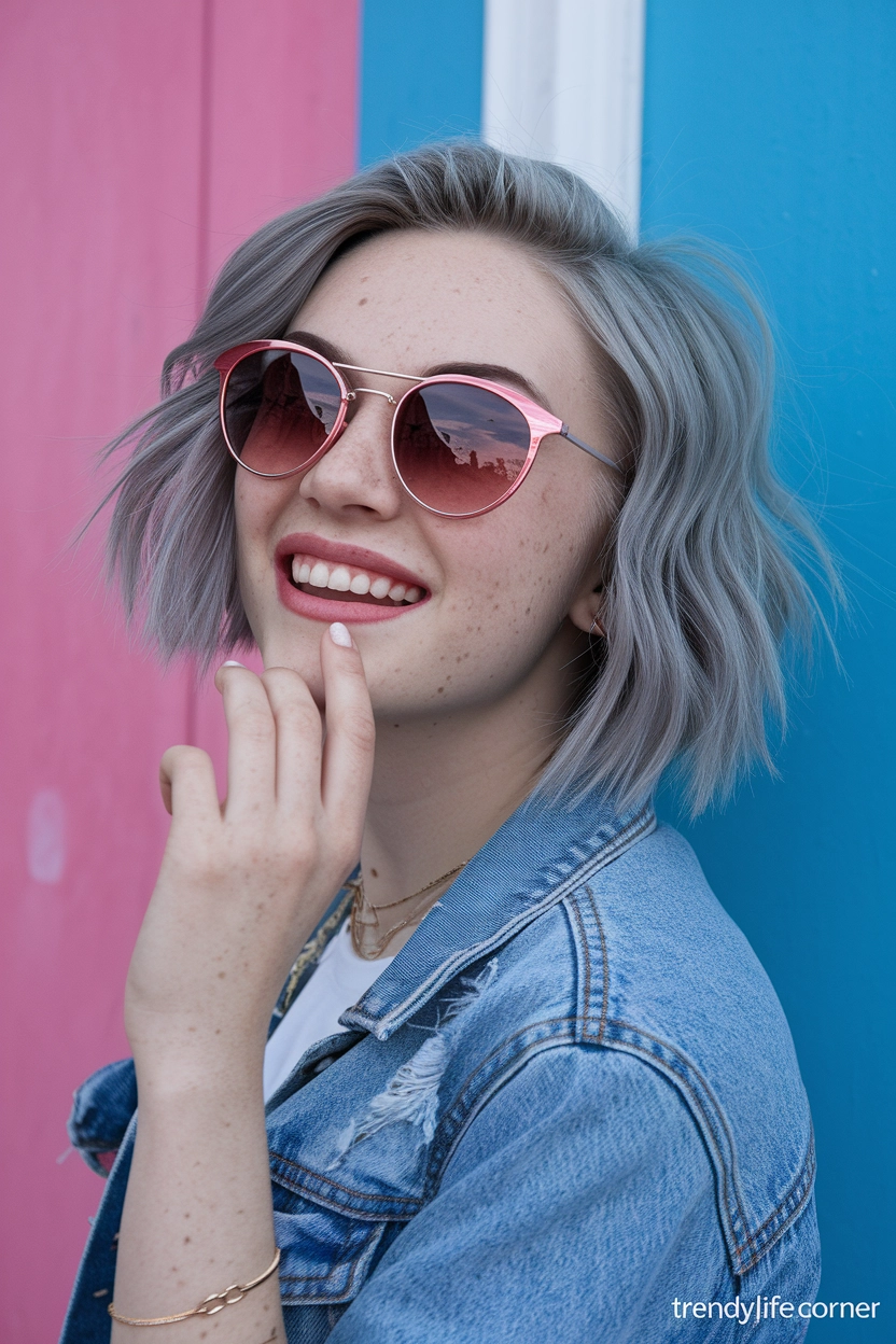 Wavy Bob Hairstyle
