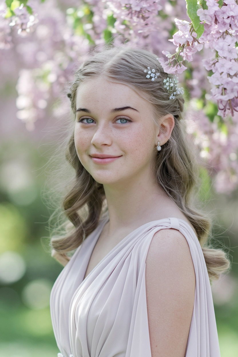 Floral Hair Accessories Style