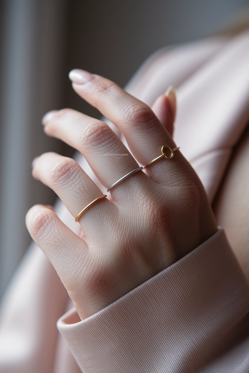 Minimal Knuckle Rings for Everyday Style