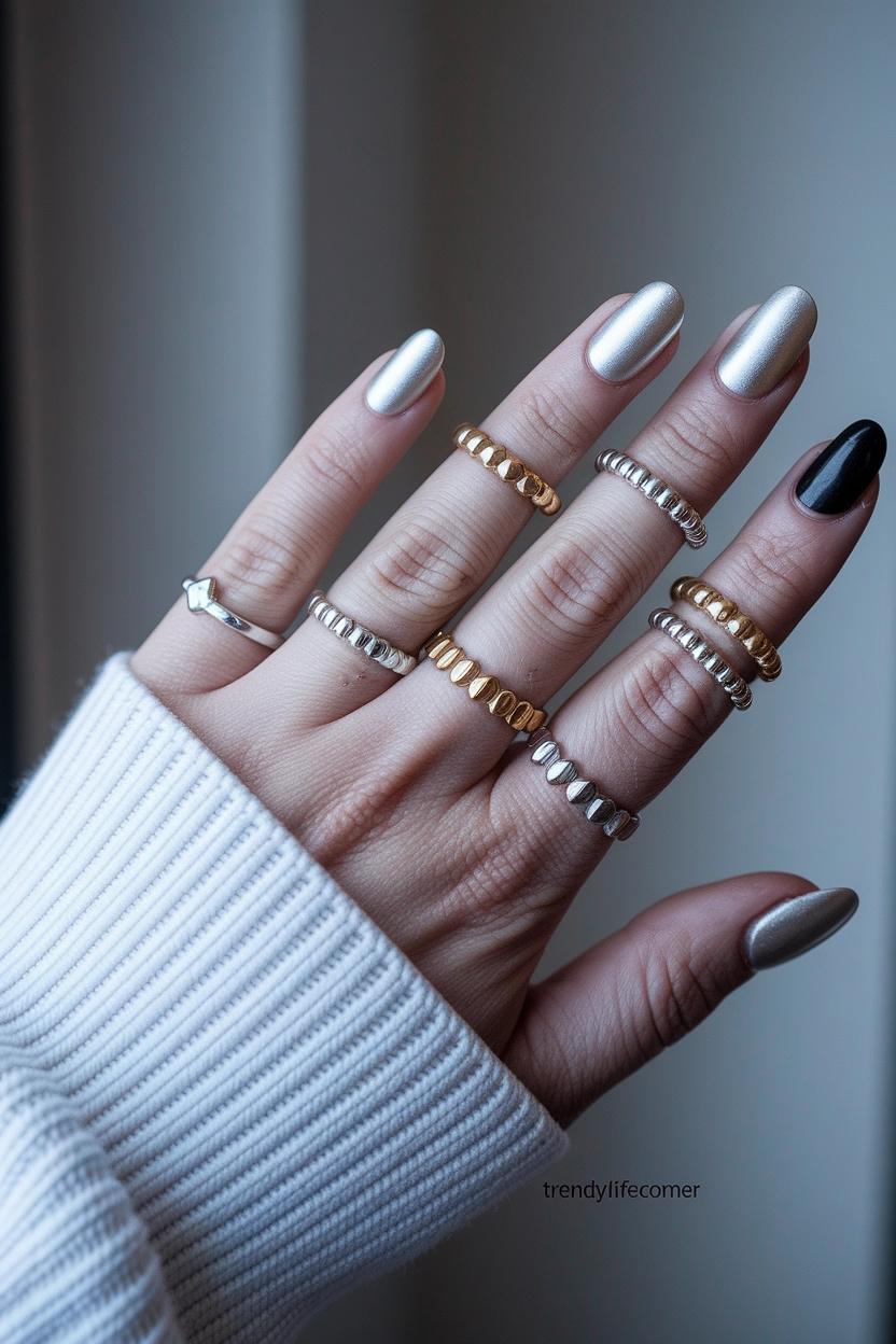 Mixing Metals in Knuckle Rings