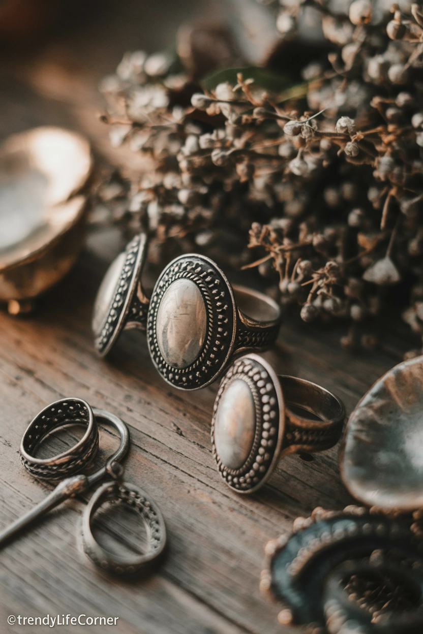 Vintage Style Knuckle Rings