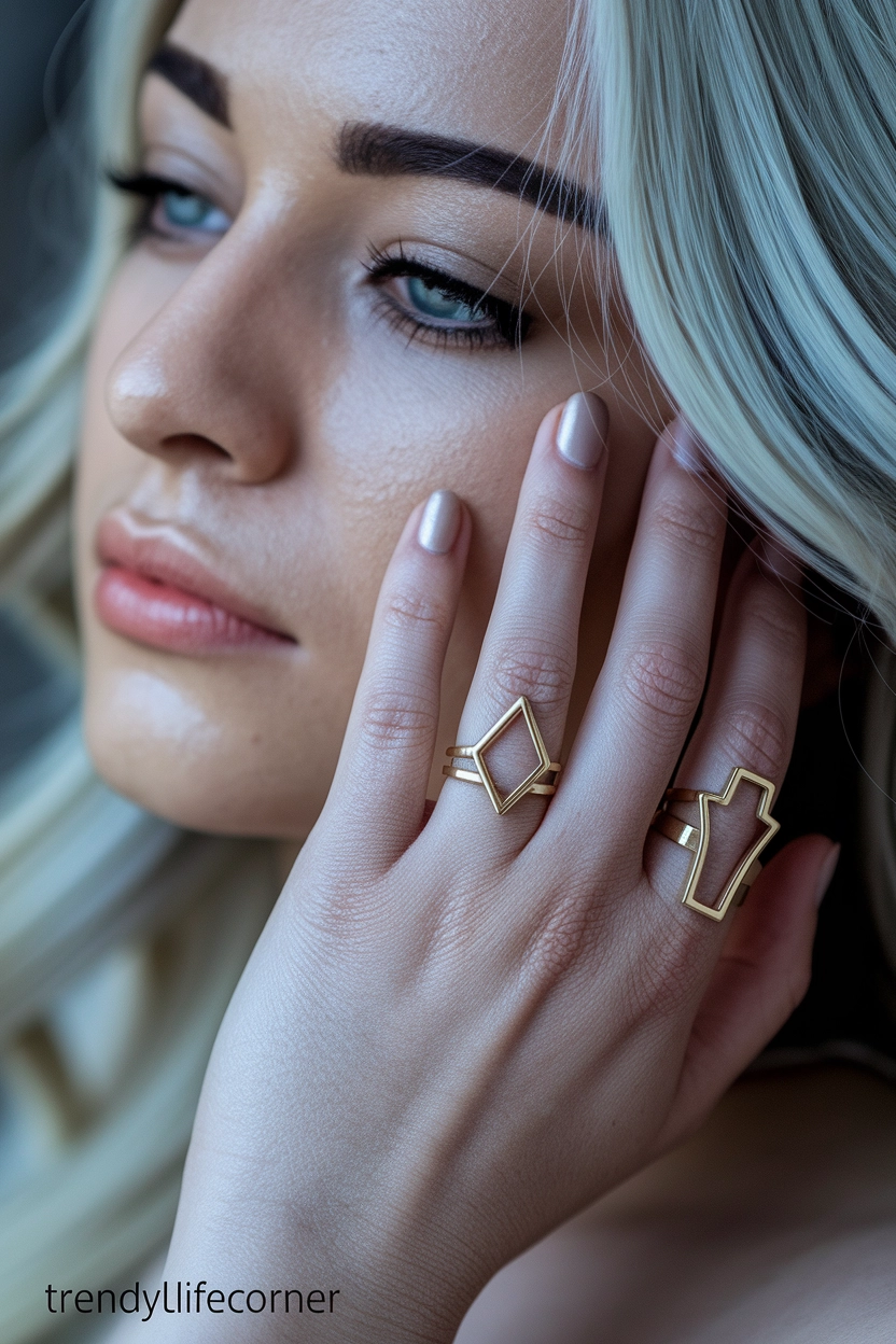 Open Shape Knuckle Rings for Unique Style