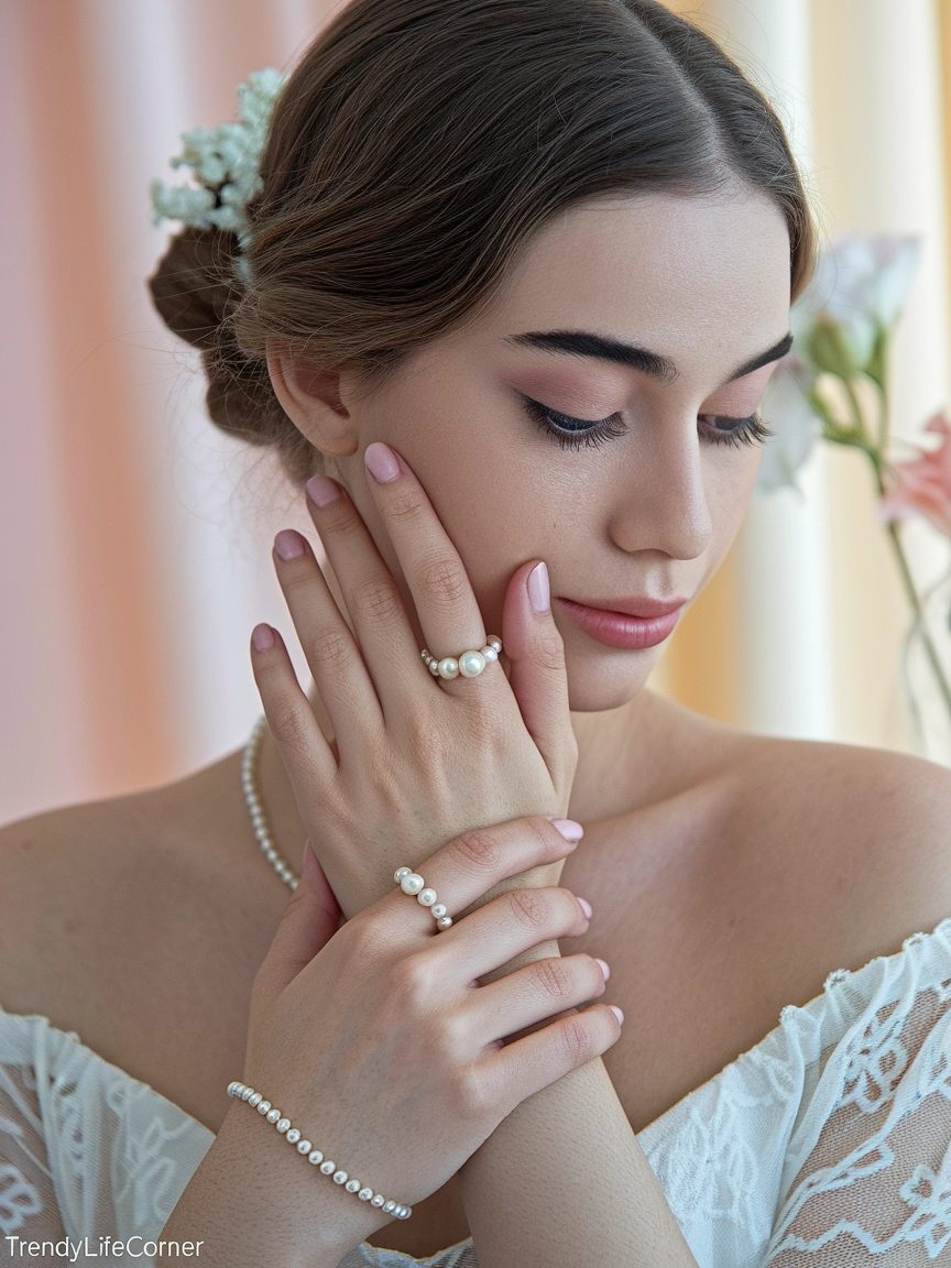 Pearl Knuckle Rings
