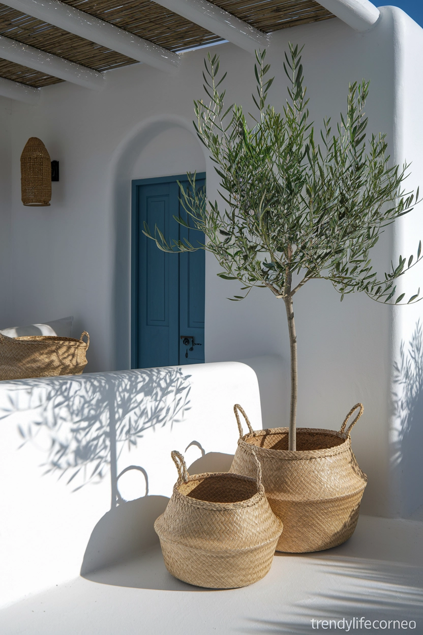 Bring Nature Indoors with Olive Trees and Plants