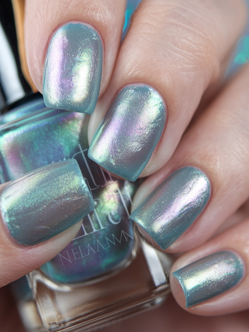Mermaid Pearl Nails