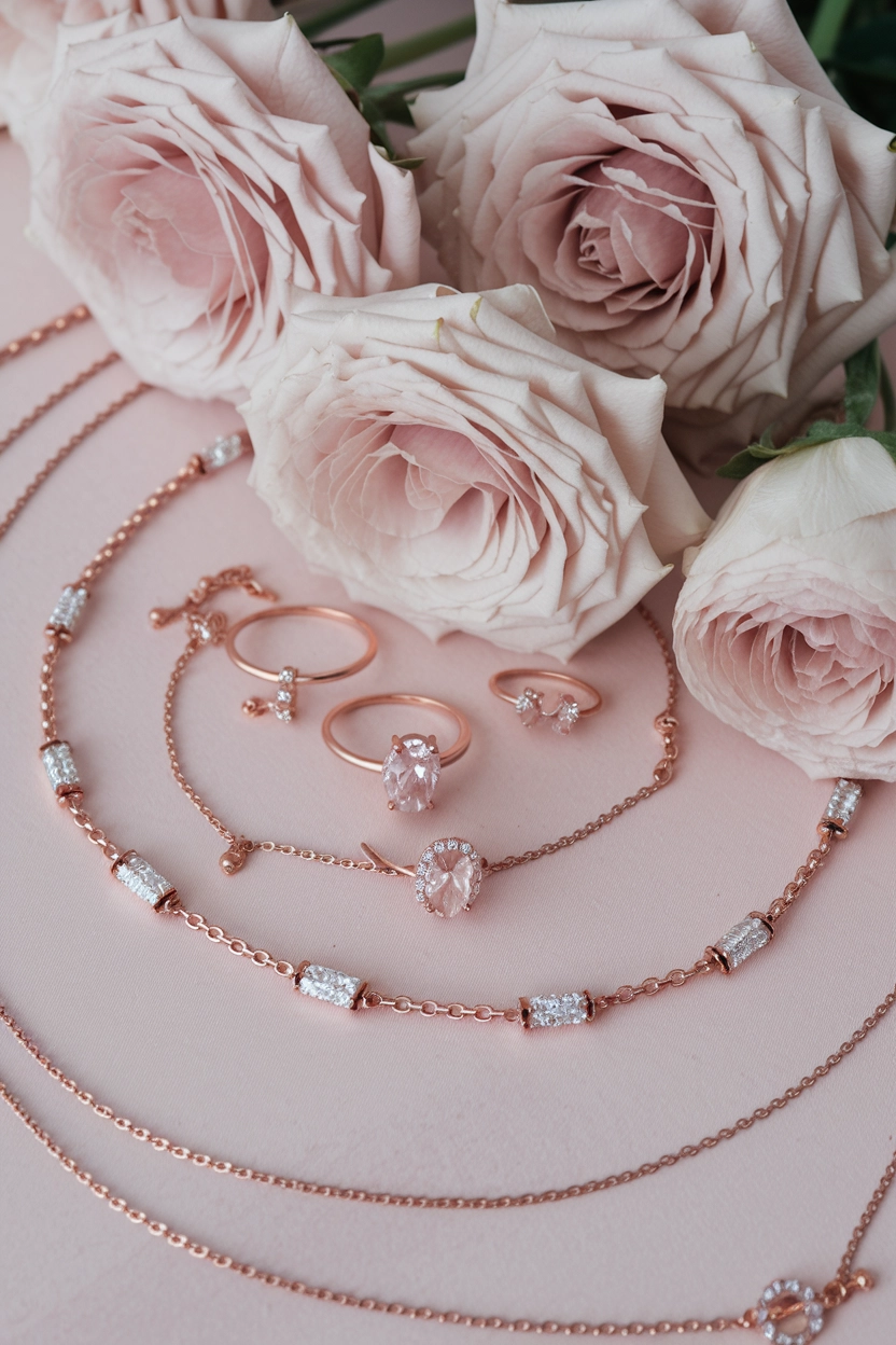 Rose Gold Offers Soft Feminine Style