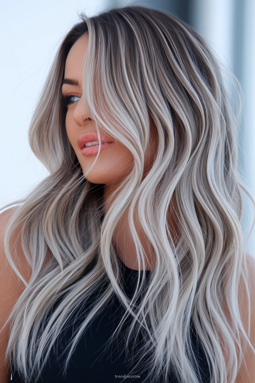Long Hair with Soft Feathered Ends