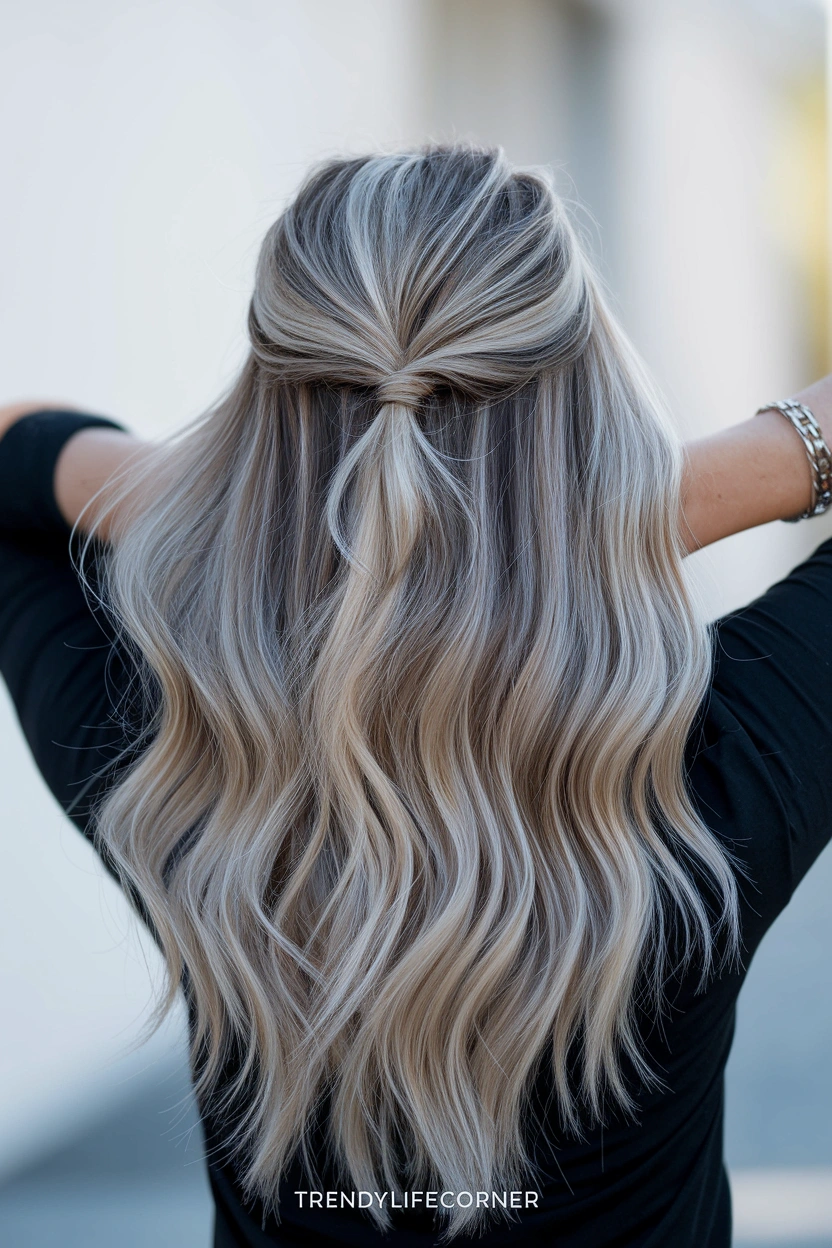 Loose Hollywood Curls for Elegant Events