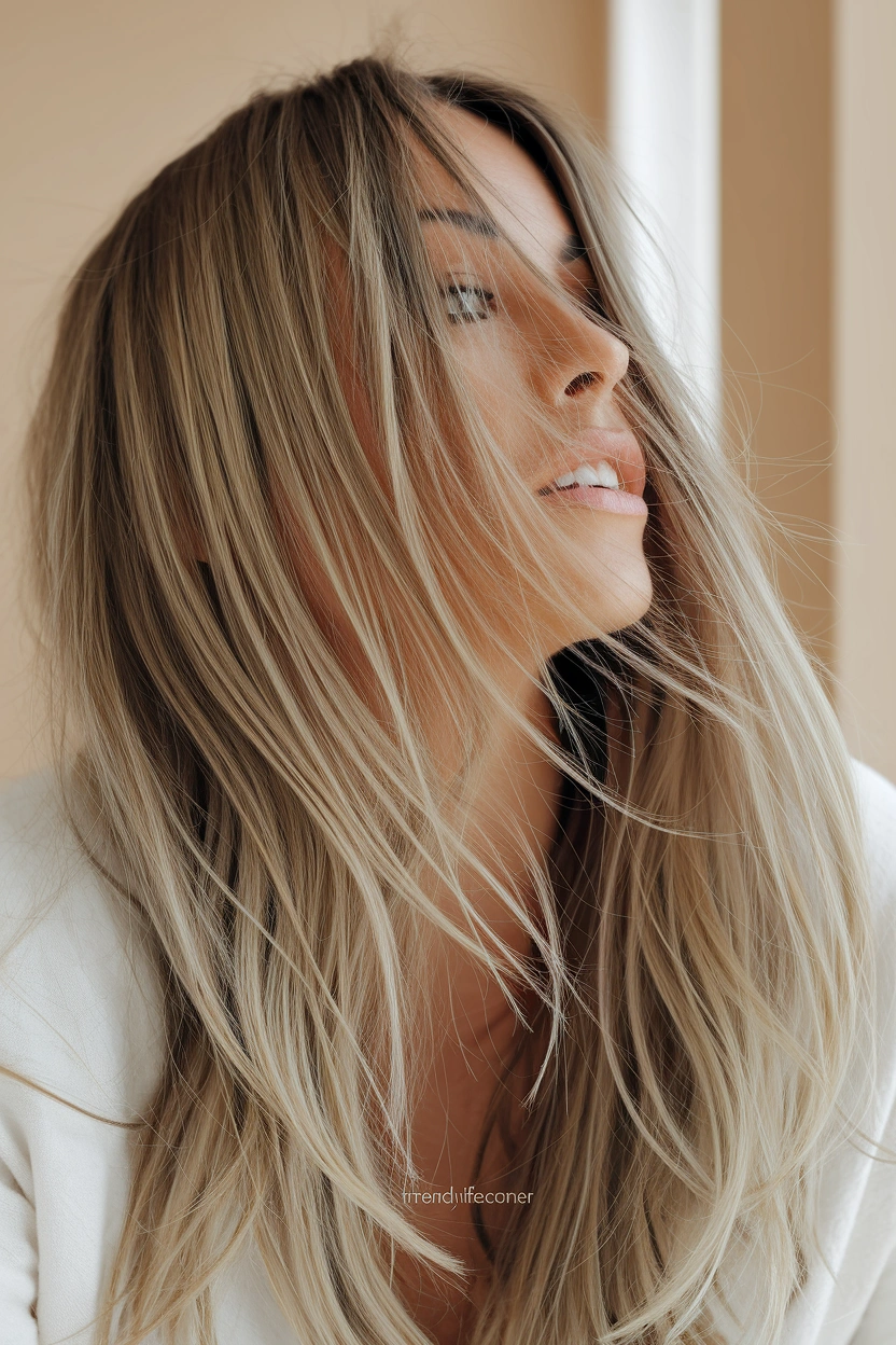 Soft Layered Long Hair for Everyday Volume