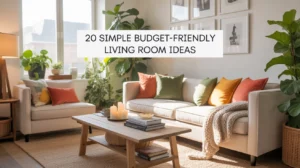 20 Simple Budget-Friendly Living Room Ideas
