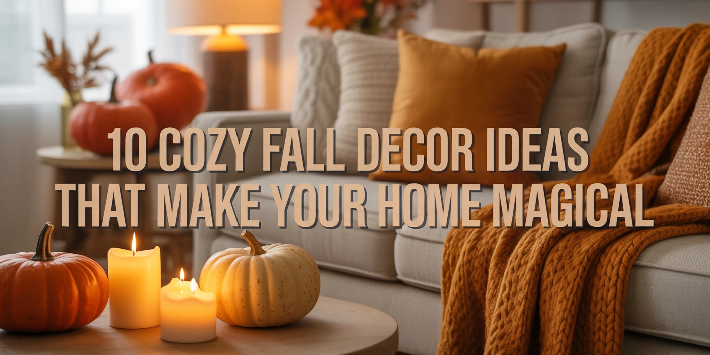 10 Cozy Fall Decor Ideas That Make Your Home Magical