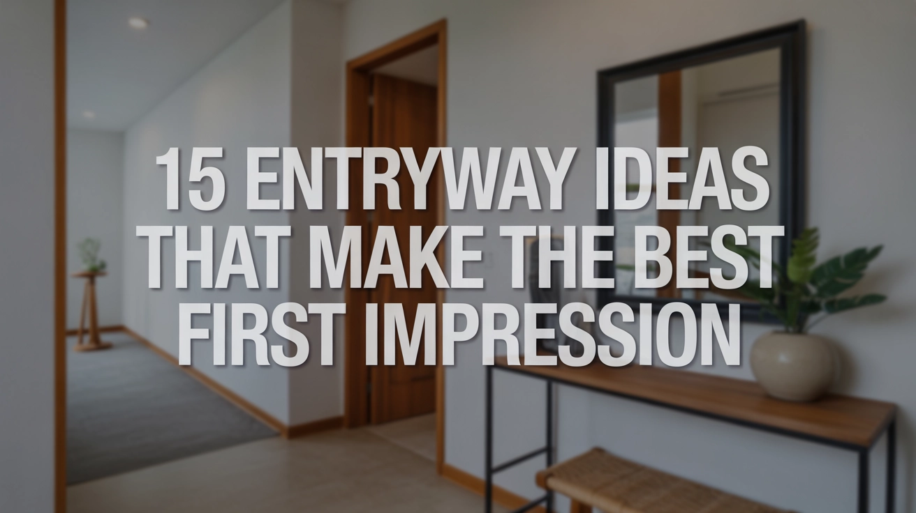 15 Entryway Ideas That Instantly Impress Every Guest