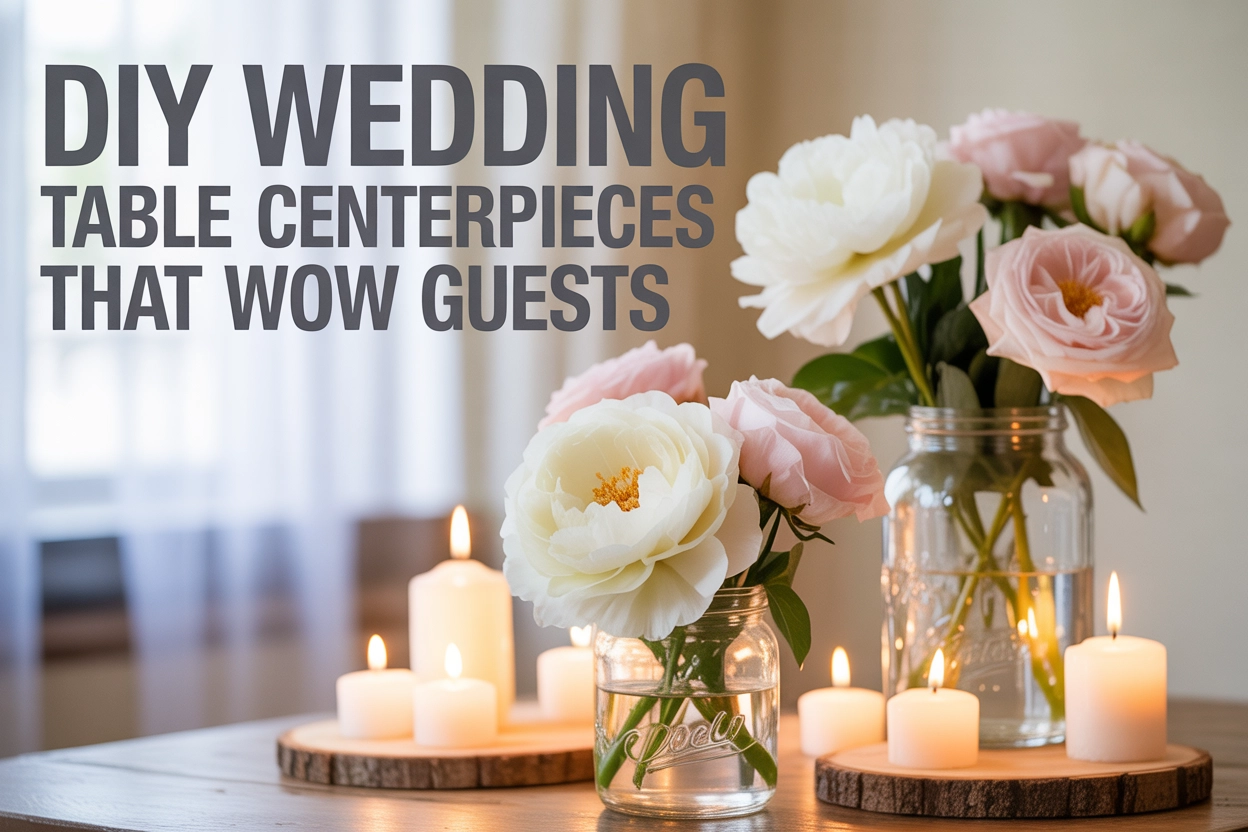 15 DIY Wedding Table Centerpieces
