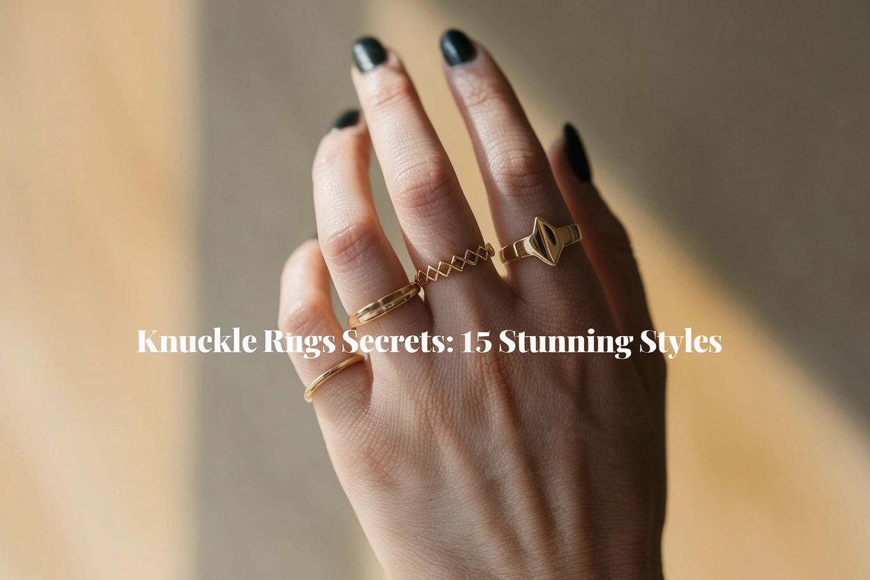 Knuckle Rings Secrets: 15 Stunning Styles to Try