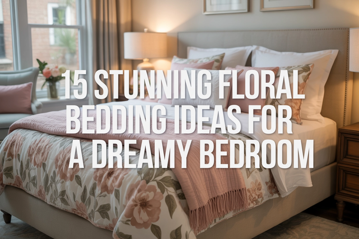 Stunning Floral Bedding Ideas