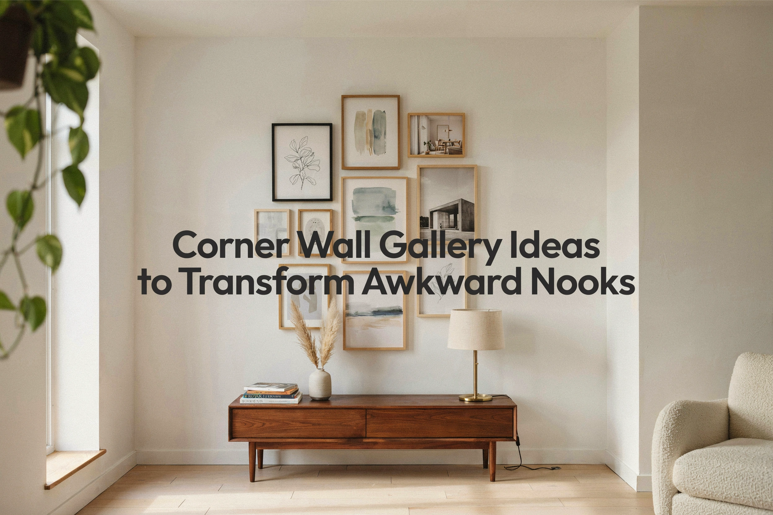 Corner Wall Gallery Ideas