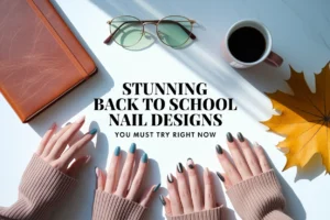 Stunning Back to School Nail Designs You Must Try Right Now